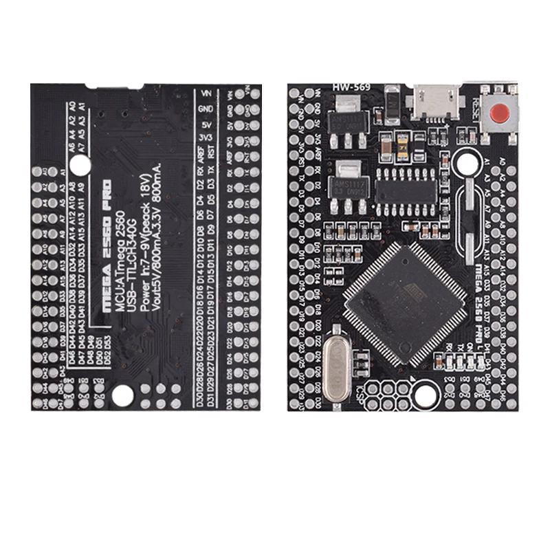 Mega 2560 PRO MINI 5V (Embed) CH340G ATmega2560-16AU with male pinheaders Compatible for arduino Mega 2560 — reference image 6