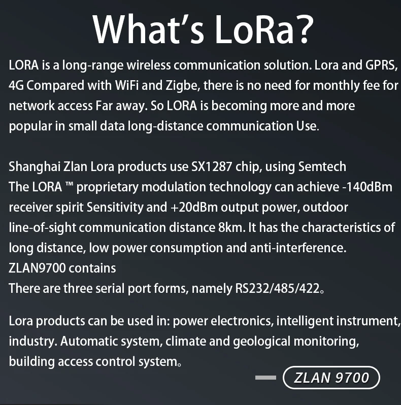 Meshtastic Lora Zlan5143d Zlan9700 3 Years 9 24v None Ce Iot Accessories Thermal Imager Favourite — reference image 3