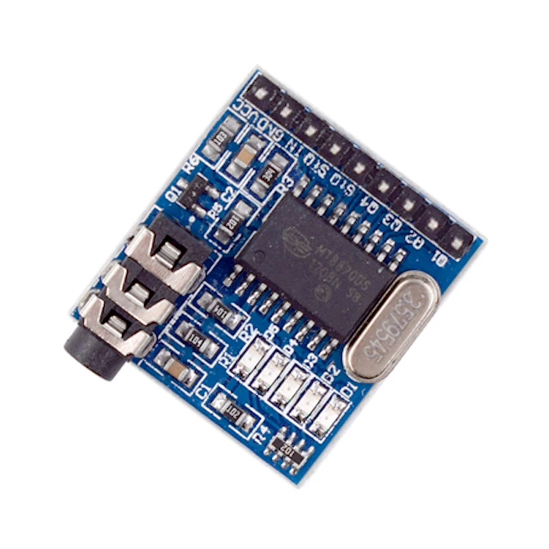 MT8870 DTMF Voice Decoding Module Phone Module Speech Decoding Voice Board Module LED Indicators With Pins — reference image 2