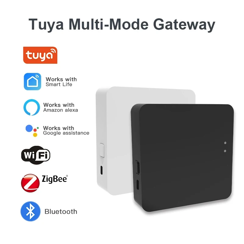 Multi Mode ZigBee Bluetooth Gateway Hub Wireless Smart Home Appliances Remote Controller Bridge Support Alexa Google Home — reference image 1