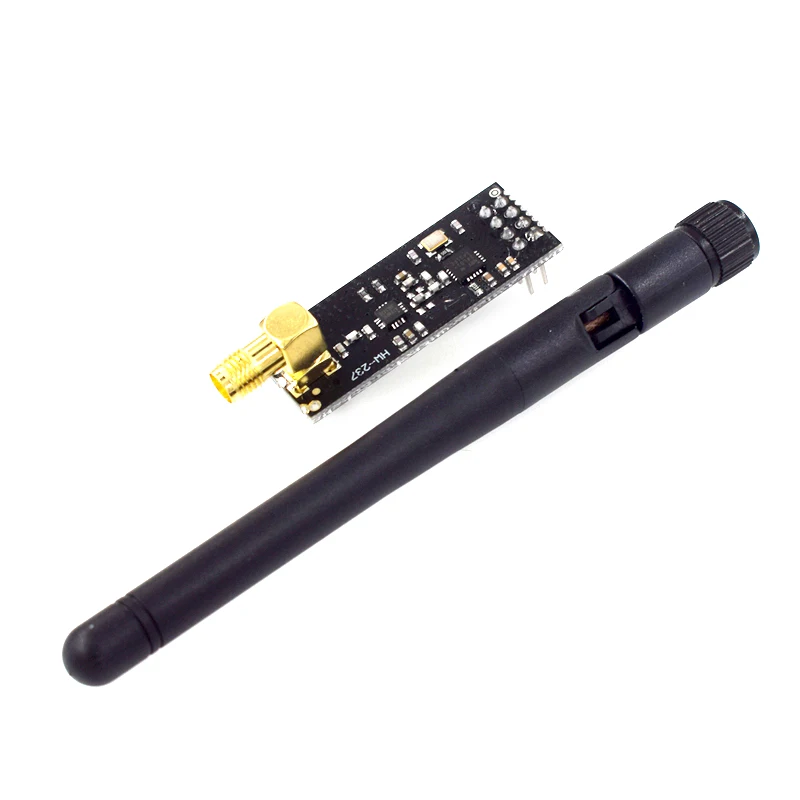 NRF24L01+PA+LNA Wireless Transceiver RF Transceiver Module 2.4G 1100m with Antenna and NRF24L01+ Breakout Adapter with 3.3V — reference image 4