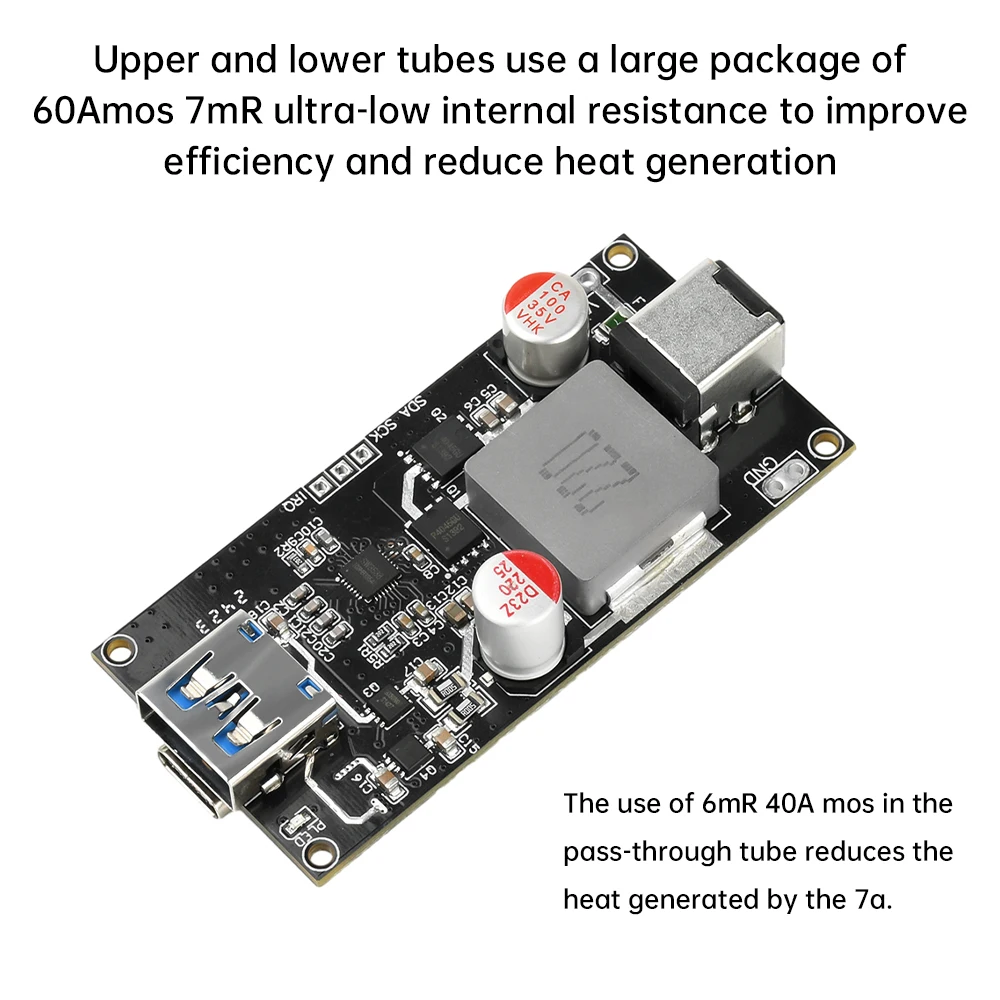 PD3.1 Charger High Power 140w All Protocol Desktop Intelligent Fast Charging Module Support Fast Charging Protection for Arduino — reference image 2