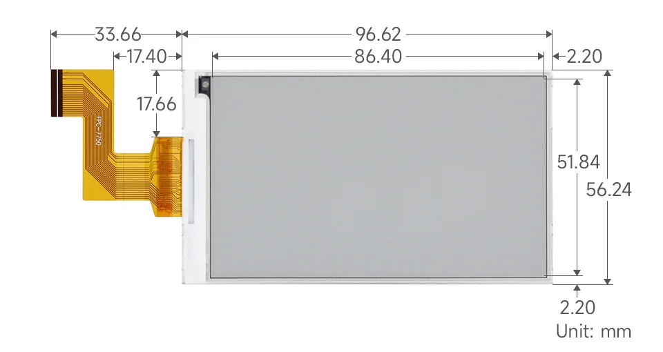 Raspberry Pi 3.97 inch e-Paper link BW 800×480 For Arduino/Jetson/STM32/ESP32 — reference image 12