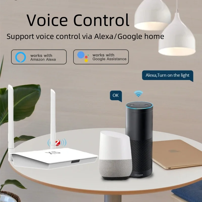 Smart Life Zigbee 3.0 & Bluetooth 5.0 Dual-Mode Gateway Hub X5 – Supports 400+ Devices, Cross-Floor Connectivity — reference image 2