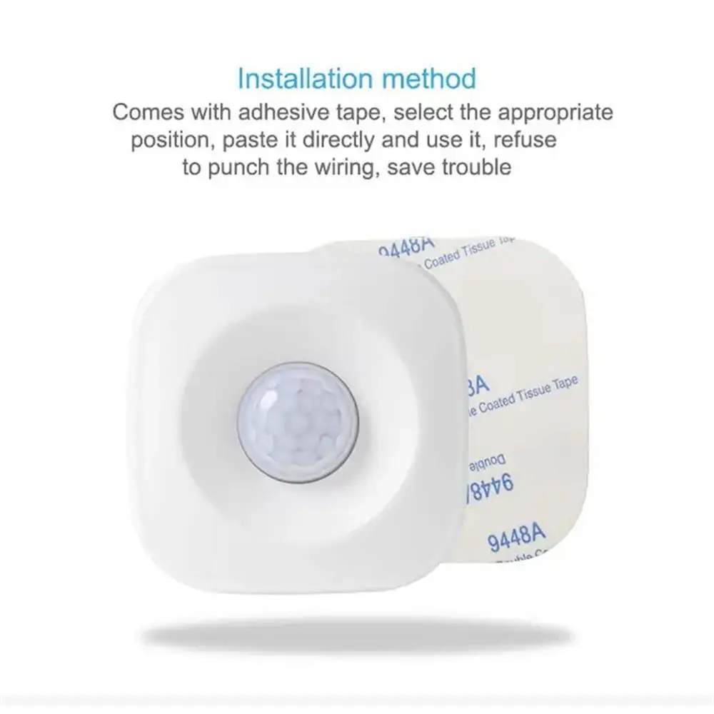 Smart WiFi/ZigBee PIR Motion Sensor – Wireless Infrared Security Detector, APP Alerts, Smart Home Burglar Alarm System — reference image 10