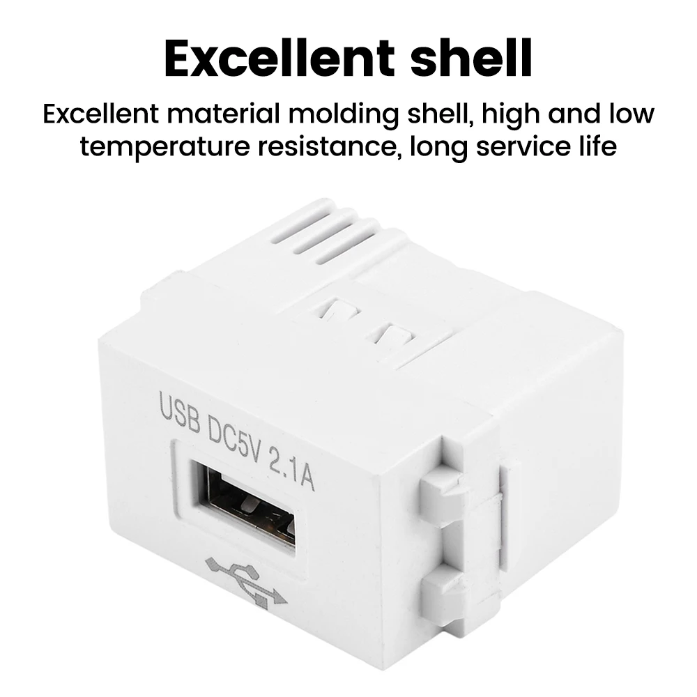 Type 128 USB Power Module 220V Socket 5V 2.1A 1A Mobile Phone Charger Module Switch Adapter Transformer Socket Electronic Kit — reference image 4
