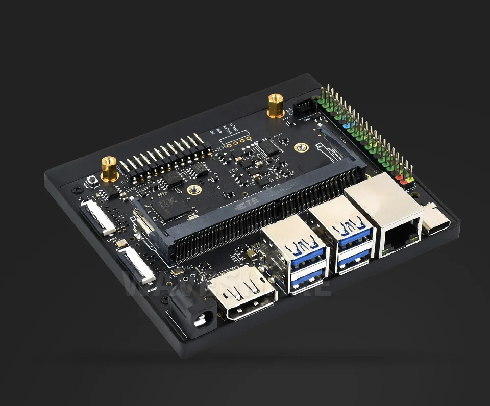 Jetson Orin Nano/NX Development Board Based on Jetson Orin Nano and Jetson Orin NX Module, 5× USB Ports — reference image 1