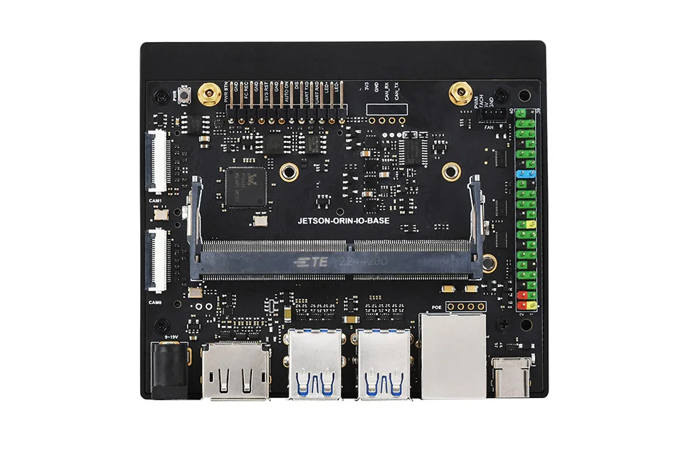 Jetson Orin Nano/NX Development Board Based on Jetson Orin Nano and Jetson Orin NX Module, 5× USB Ports — reference image 11