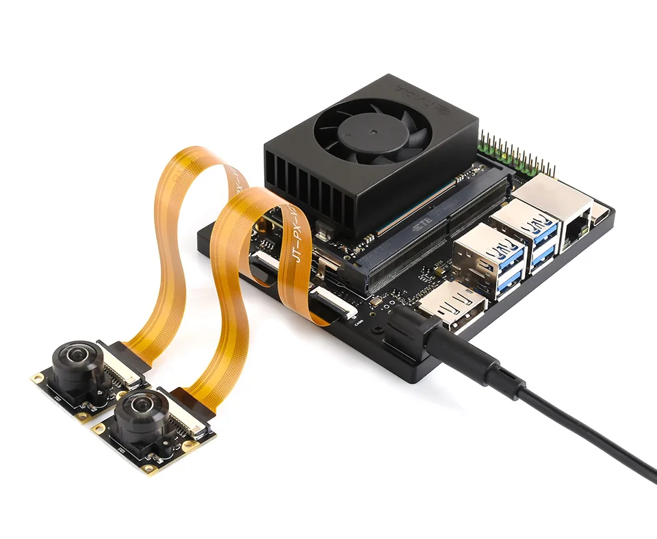 Jetson Orin Nano/NX Development Board Based on Jetson Orin Nano and Jetson Orin NX Module, 5× USB Ports — reference image 3