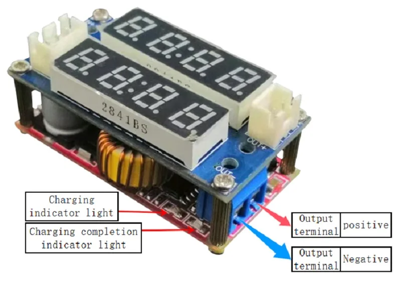 XL4015 5A 75W Adjustable Power CC/CV Step-Down Charge Module LED Driver Voltmeter Ammeter Constant Current Voltage — reference image 3