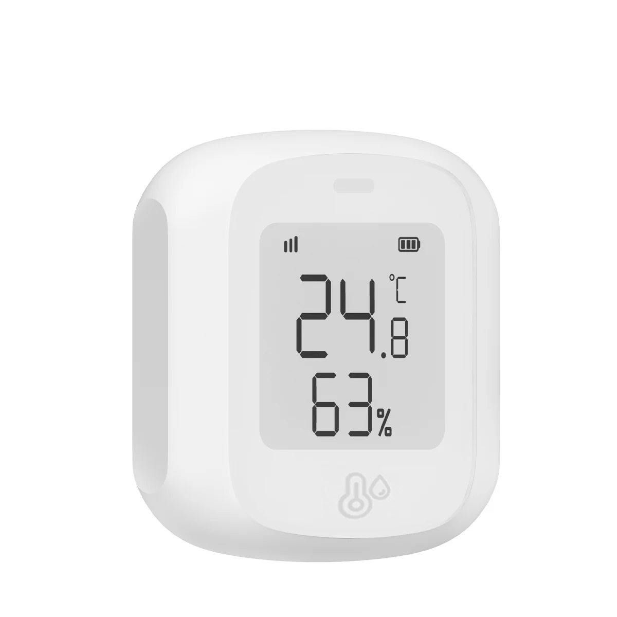 ZigBee / WIFI Temperature And Humidity Sensor LED Screen Smart Home Linkage Thermo-hygrome Google Home Alexa Voice Control — reference image 7