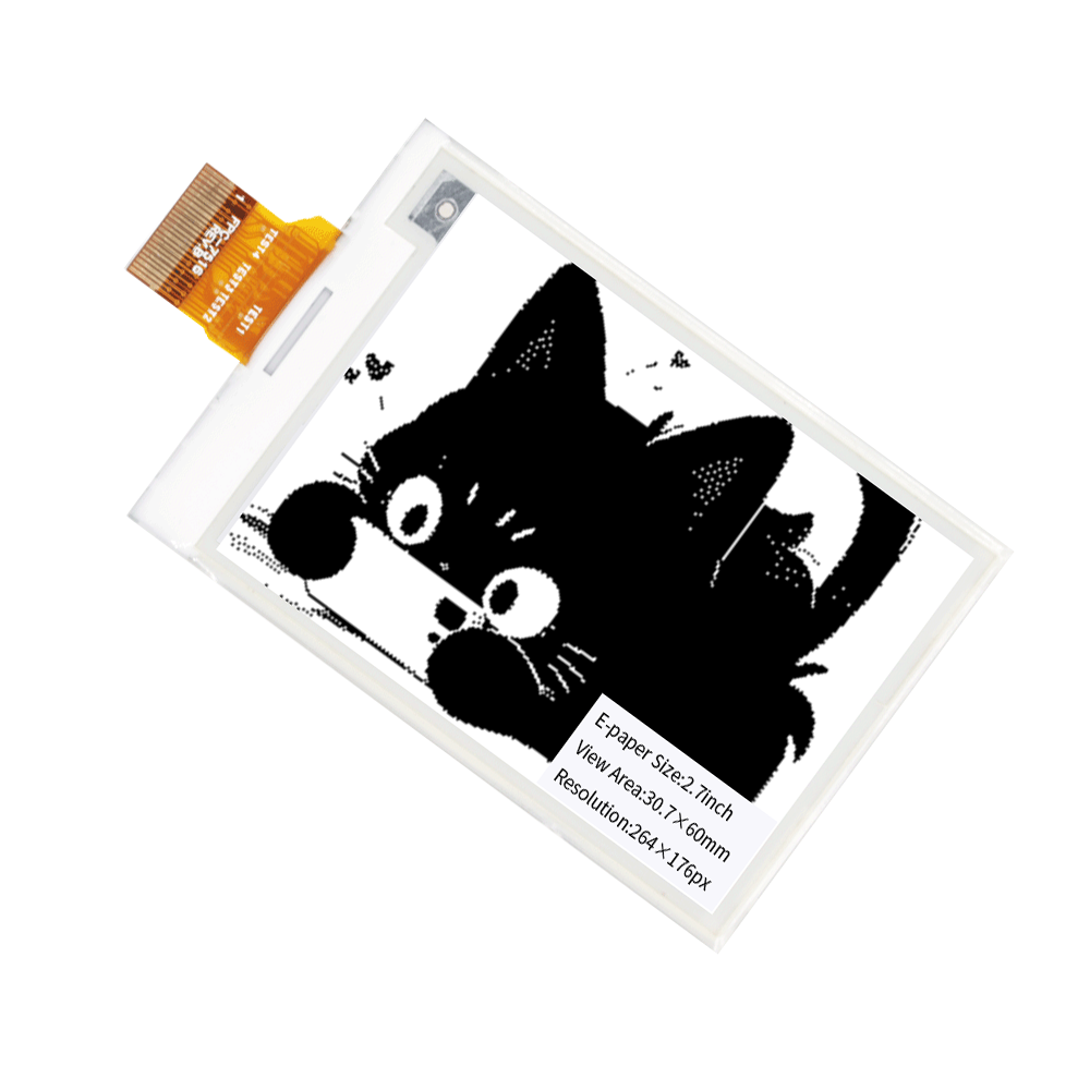 2.7 Inch Black White ePaper Display - 画像 (2)