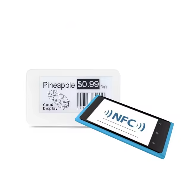 2.13インチ ワイヤレス パッシブ NFC 搭載 電子ペーパーディスプレイ Eインク ESLタグ 電池不要 電子商取引製品