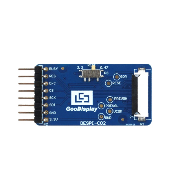 24-pin serial ePaper screen HAT Connection Adapter Board E-Ink HAT For Epaper Display