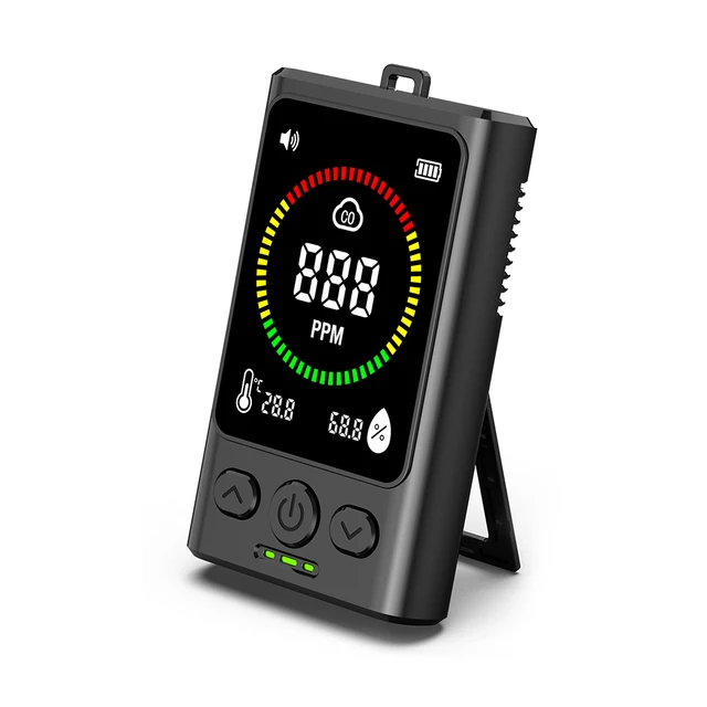 Air Quality Detector Carbon Dioxide Detector Agricultural Production Greenhouse Gas Monitor Air Quality Tester CO2 Meter