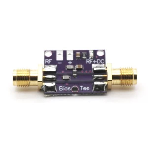 10MHz -6GHz Bias Tee RF Biaser BiasTee DC blocker Coaxial feed for HAM radio RTL SDR LNA Low Noise power Amplifier 868M 5.8G
