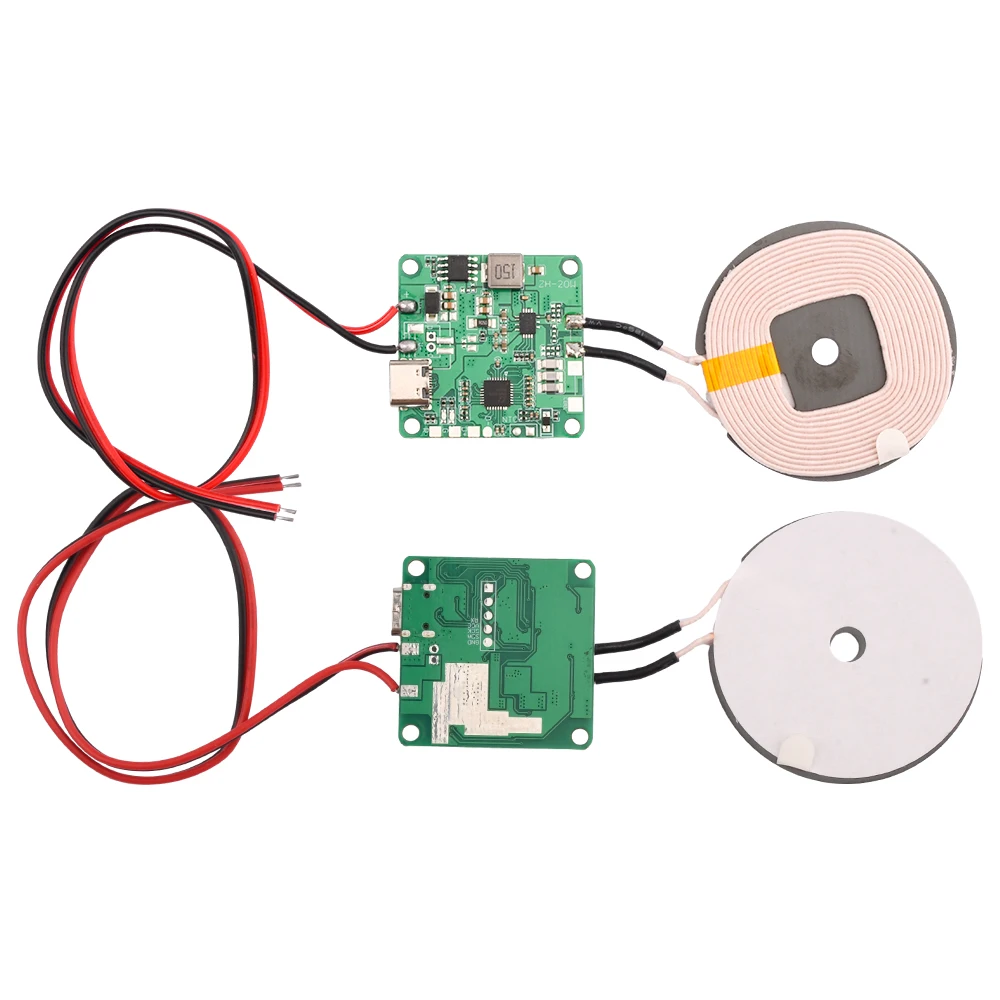 Transmitter Module Coil Circuit Board 20W Type-c Fast Charging Wireless Charger PCBA DIY Standard Accessories - 画像 (3)