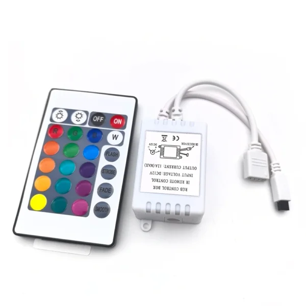 12V 24Key led rgb IR RF Infrared wireless control for 3528/2835/5050 LED 12V 24 Keys Wireless control free shipping