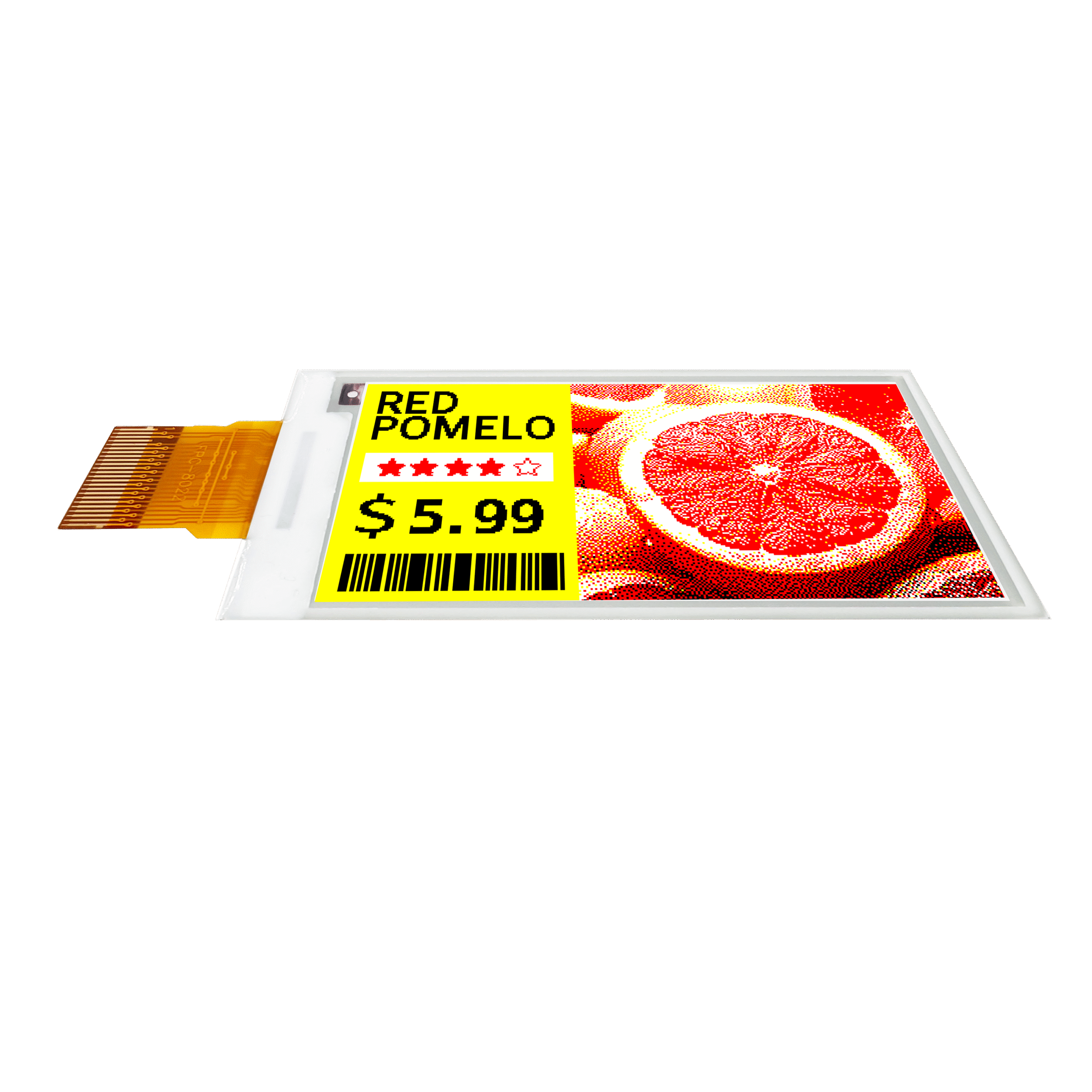 2.66 Inch 4 Color ePaper Display - Imagen 3