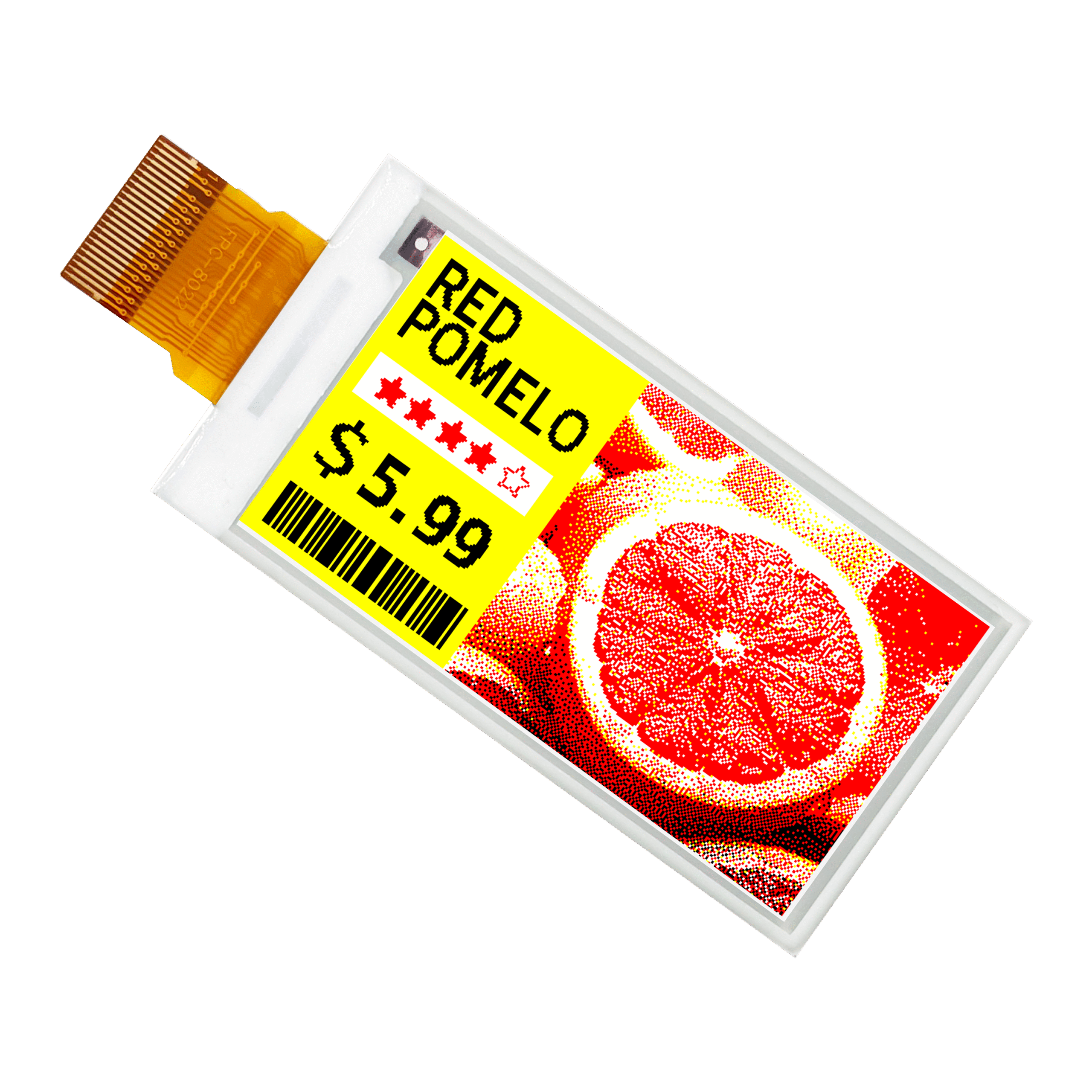 2.66 Inch 4 Color ePaper Display - Imagen 2