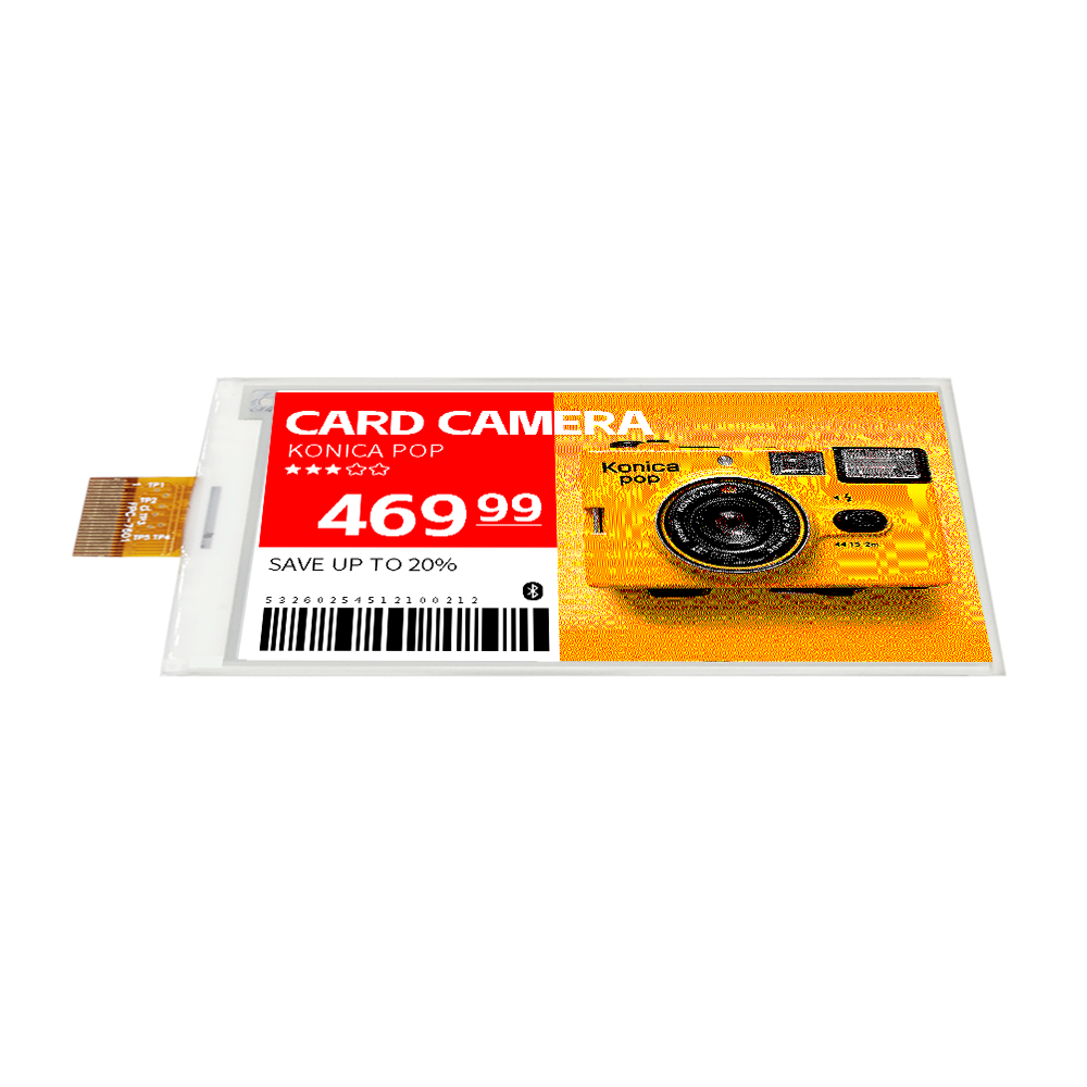 3.1 Inch 4 Color ePaper Display - Imagen 3