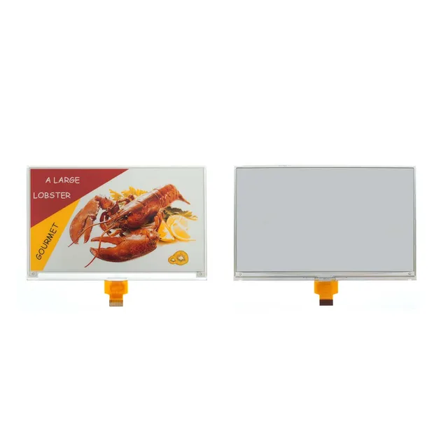 7.5 Inch Four-Color E-Paper Display Module Customized E-Ink SPI Screen 800x480 with Black White Yellow & Red - Imagen 5