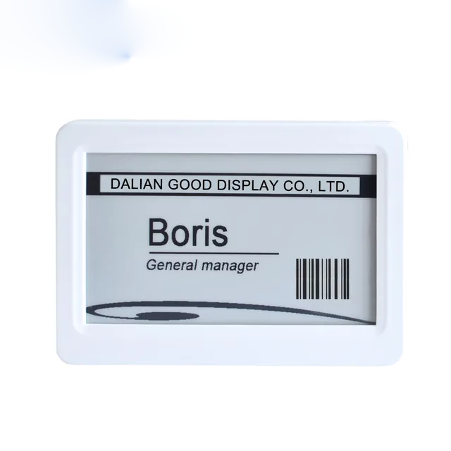 7.5" E-Ink Digital Signage Display USB/WiFi Battery-Free HD 800x480 Eco-Smart E-Paper Screen