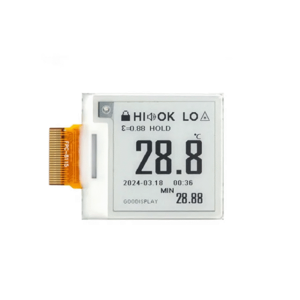 1.22 Inch E-Paper 176x192 High-Frequency E-Ink Screen with 2s Refresh Rate