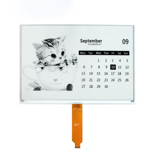 Pantalla de tinta electrónica A4 de 13,3 pulgadas, gran resolución SPI, papel electrónico HD 960x680, tiempo de refresco parcial de 0,4 s.