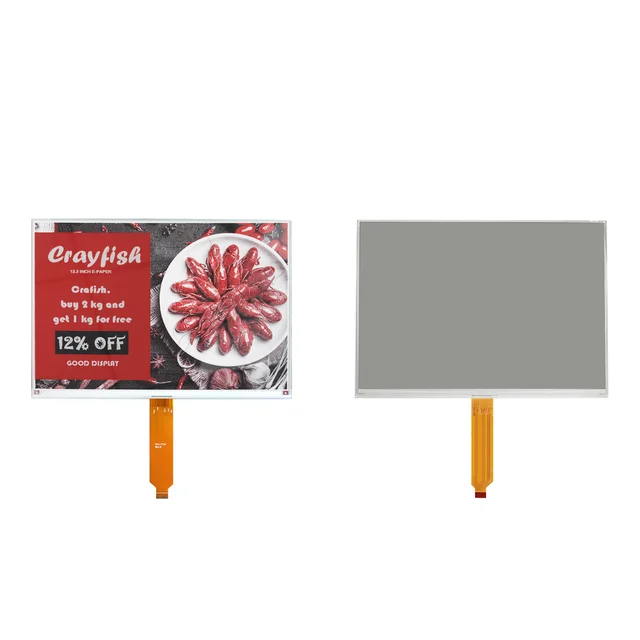 13.3" Tri-Color E-Ink Display A4 Size 960x680 1s Partial Refresh E-paper Screen - Imagen 5