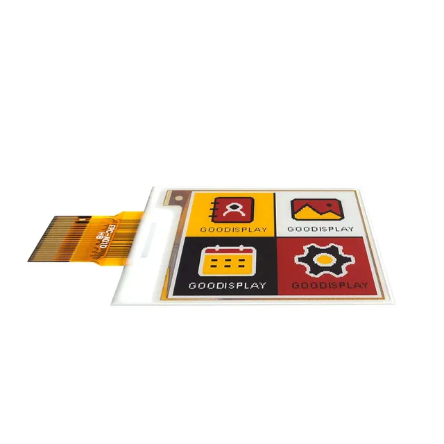 1.54" 4-color Multi-color E-Paper Display, black, white, yellow and red 152x152 E-Ink Screen - Imagen 5