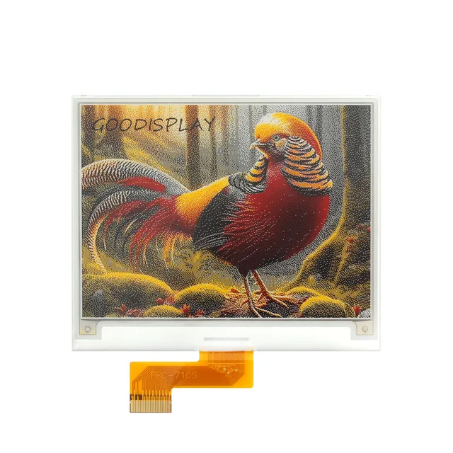 4.2 inch Multi-Color E-Ink Display Black, White, Yellow, and Red 400x300 E-paper Screen