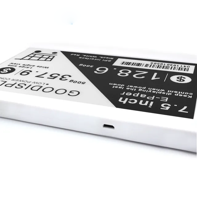 7.5" E-Ink Digital Signage Display USB/WiFi Battery-Free HD 800x480 Eco-Smart E-Paper Screen - Image 5
