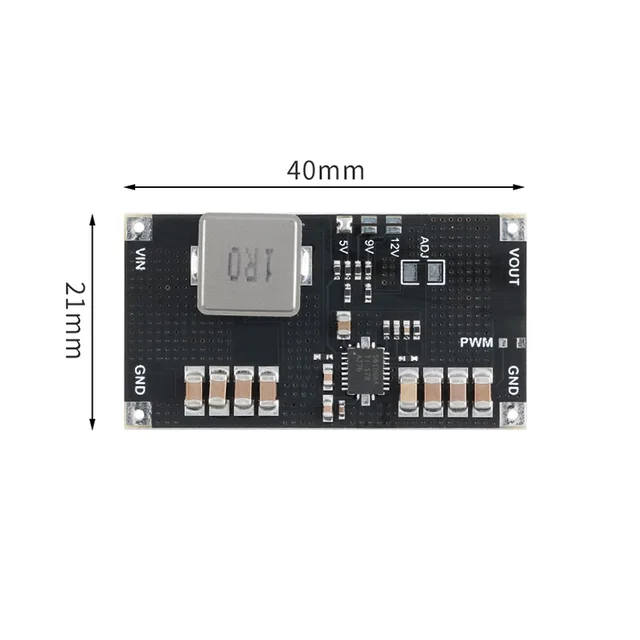 TPS61088 High Power 5V/9V/12V Boost Module DC-DC 10A Current - Imagen 4