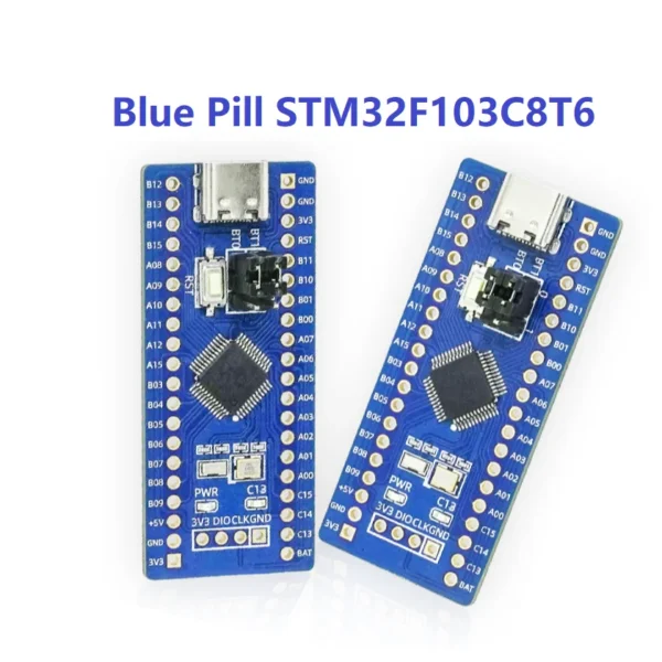 Placa de desarrollo Blue Pill STM32 con microcontrolador integrado STM32F103 32F103C8T6.