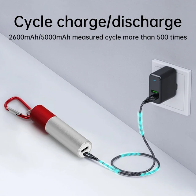 5V 2A 1x 18650/21700 USB Type-C Battery Charger Case DIY Power Bank Box For Phone Electronic Charging Not Including Batteries - Imagen 3
