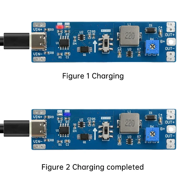 3.7V to 9V 12V 18650 Lithium Battery Boost Step Up Module UPS Uninterruptible Power Supply Module Charge Discharge Integrated - 画像 (2)