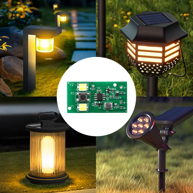 1.2V Solar Controller Charging Street Light Switch Circuit Board Charging Controller Circuit Switches Lithium Battery Charging B - Image 6