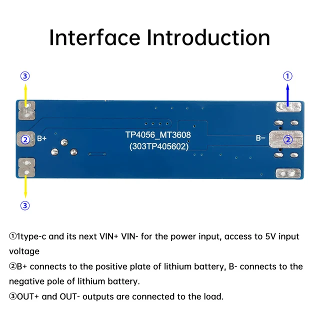 3.7V to 9V 12V 18650 Lithium Battery Boost Step Up Module UPS Uninterruptible Power Supply Module Charge Discharge Integrated - 画像 (4)