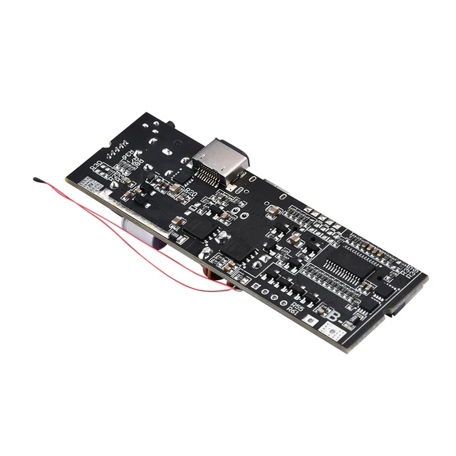 PD 65W 100W Power Bank 6-port 21700 two-way fast charging mobile power module for High capacity 18650 battery assemble - Imagen 3