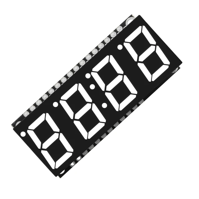 HT16K33 LED Display Module for Arduino 4 Digit 7 Segment 0.56 inch Time Clock Indicator Tube Module Red Blue Green Yellow White - Imagen 5