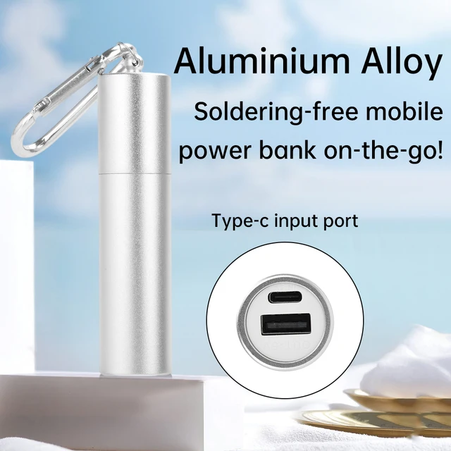 5V 2A 1x 18650/21700 USB Type-C Battery Charger Case DIY Power Bank Box For Phone Electronic Charging Not Including Batteries - Imagen 5