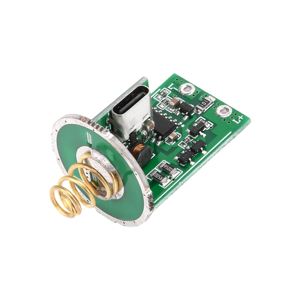 6-8.4V Dual Lithium Flashlight 10W LED Drive Board 3 Modes PCB Circuit Board DIY Accessories for two 18650 or 26650 batteries - Imagen 5
