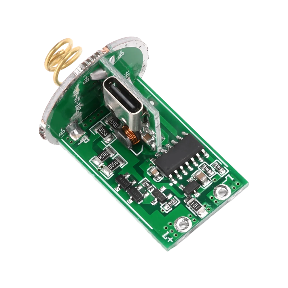 6-8.4V Dual Lithium Flashlight 10W LED Drive Board 3 Modes PCB Circuit Board DIY Accessories for two 18650 or 26650 batteries - Imagen 4