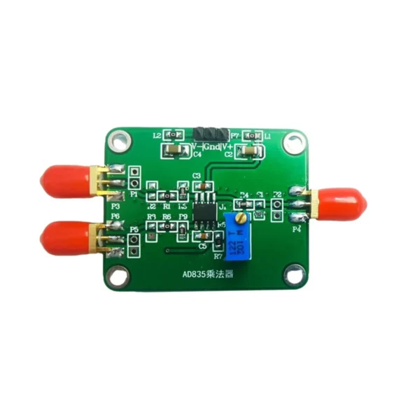 AD835 Analog Multiplier Module – High-Precision Phase Detector, RF Signal Conditioning & Mixer