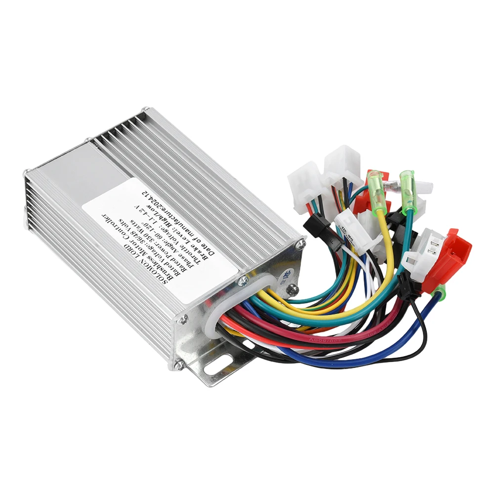 Electric Bicycle Accessories 36V/48V 350W Electric Bike15-18A Brushless DC Motor Controller For Electric Bicycle E-bike Scooter - Imagen 2
