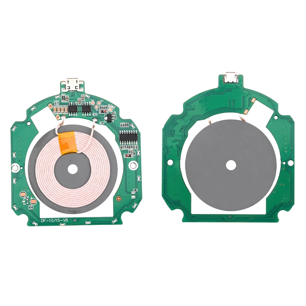 10-15W wireless charging PCBA motherboard transmitter module wireless charger 5V9V12V DIY RV Wireless Charger pcba - Image 2