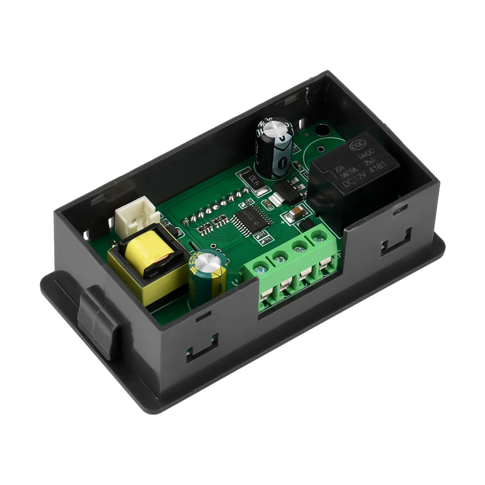 W3230 12V 24V AC110-220V Probe line 20A Digital Temperature Control LED Display Thermostat With Heat/Cooling Control Instrument - Imagen 4