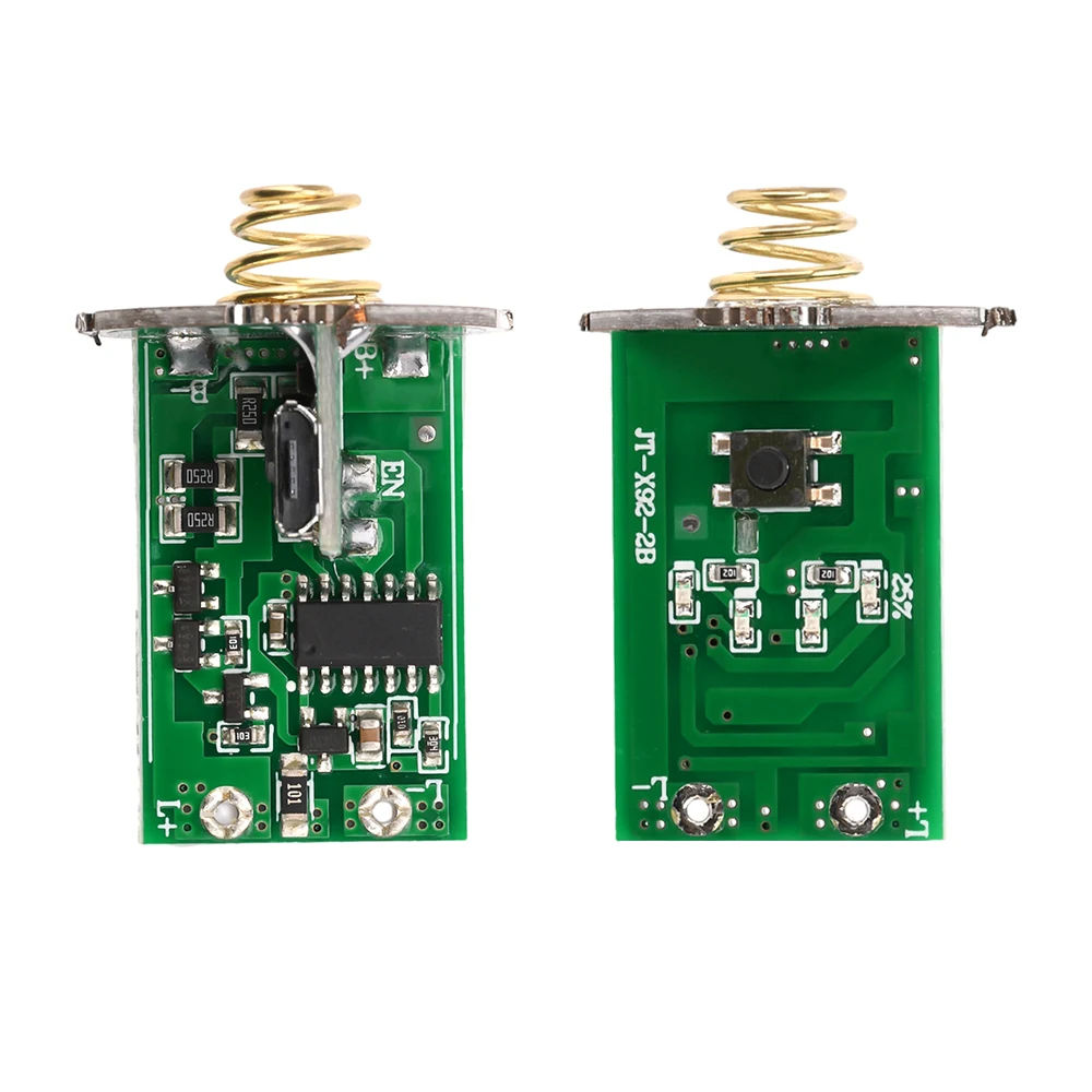 Linterna de litio dual de 6-8,4 V, placa controladora LED de 10 W, 3 modos, placa de circuito impreso, accesorios para bricolaje, para dos baterías 18650 o 26650.
