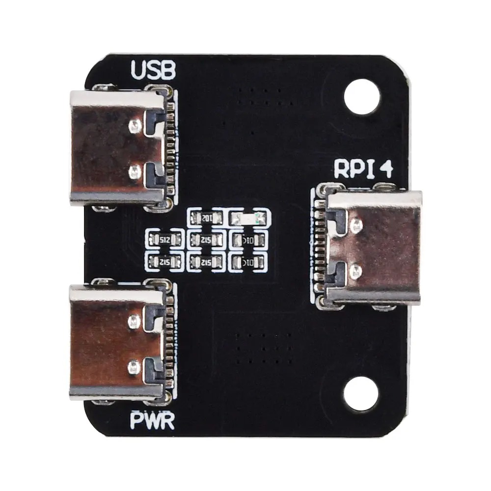 For Raspberry Pi Type-C interface power distributor for PiKVM "KVM over IP" HDMI CSI - 画像 (3)